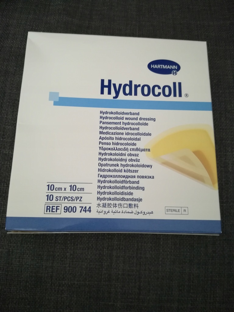 opatrunek hydro Hydrocoll 10x10 cm całe opakowanie