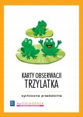 KARTY OBSERWACJI TRZYLATKA 3-LATKA WSiP