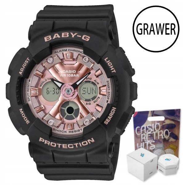 Zegarek damski Casio Baby-G BA-130-1A4ER +GRATIS