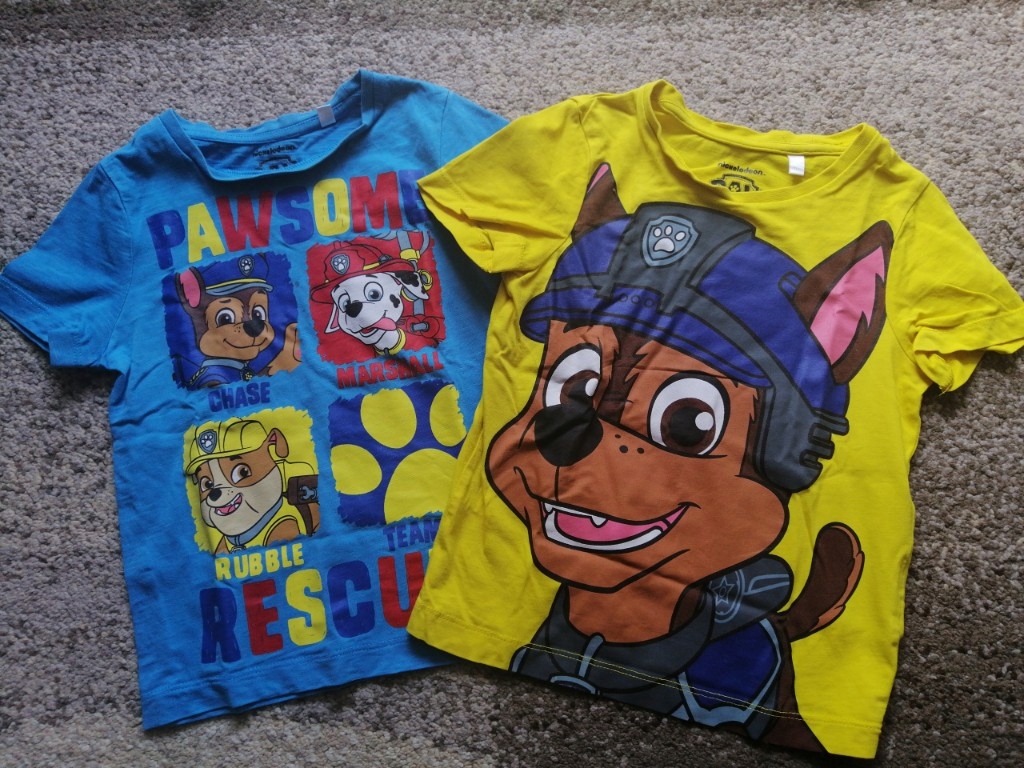 #72 Zestaw dwóch bluzek Psi Patrol Paw Patrol