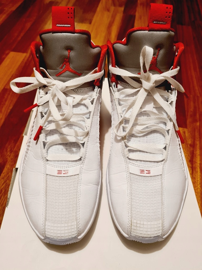 Купить Кроссовки Nike Jordan XXXV 35 White Fire Red, размер 45,5, США 11,5: отзывы, фото, характеристики в интерне-магазине Aredi.ru