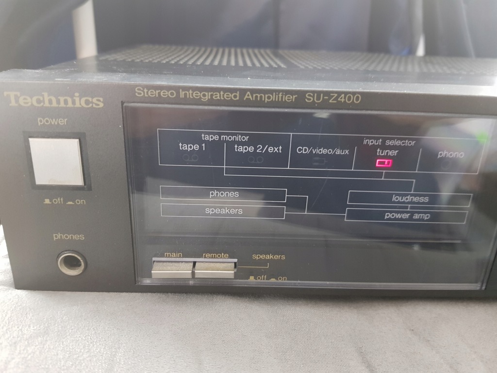 Wzmacniacz Amplifier Technics SU-Z400