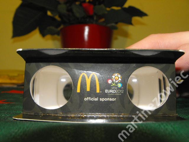 Lornetka składana McDonald's NOWA EURO 2012 Poznań