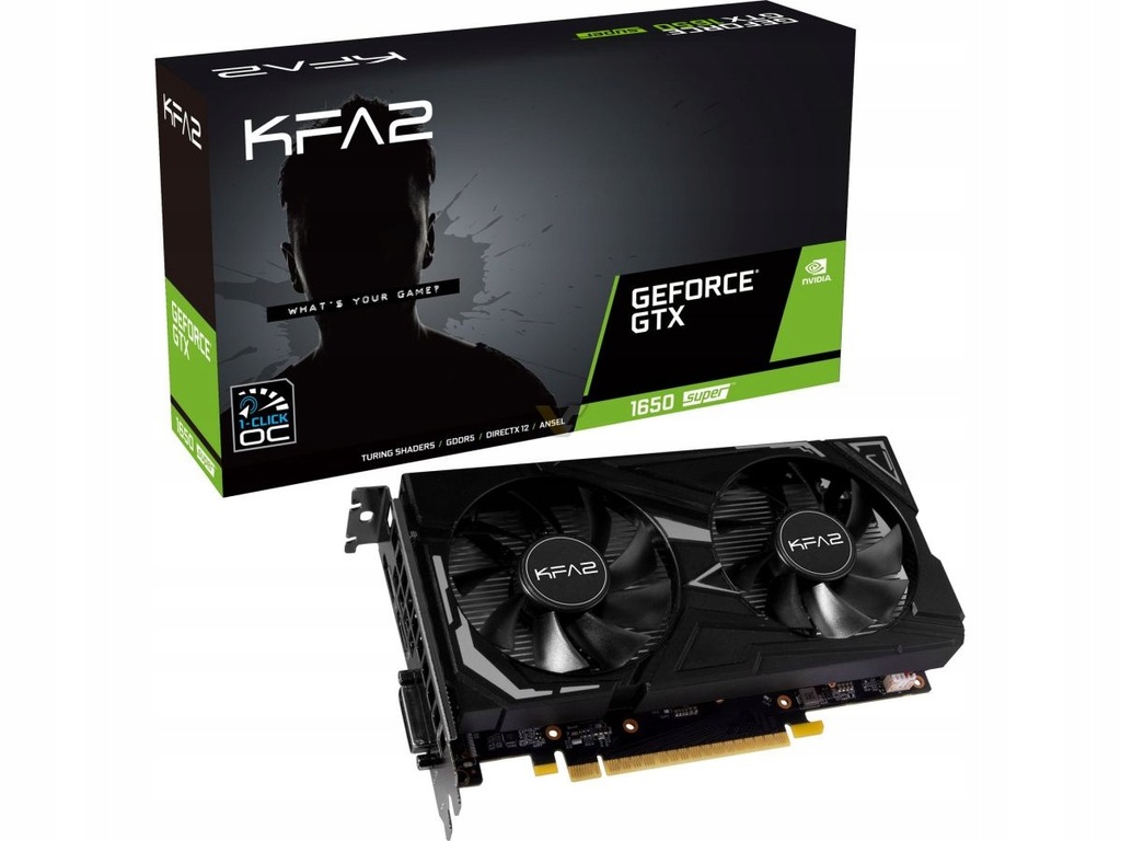 Купить Видеокарта KFA2 GeForce GTX 1650 SUPER OC 4 ГБ: отзывы, фото, характеристики в интерне-магазине Aredi.ru