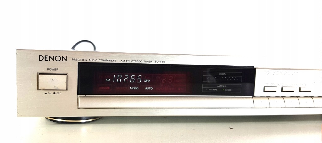 Denon TU-460 AM/FM Stereo Tuner 460 tu460