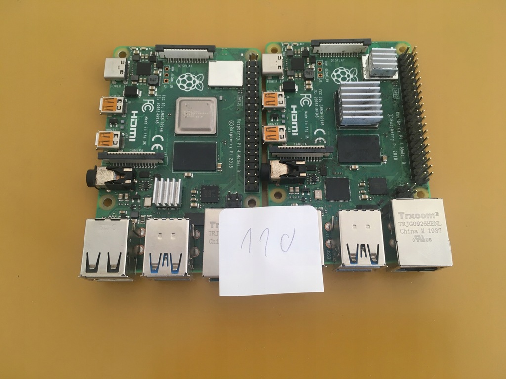 Mikrokomputer Raspberry Pi 4 Model B 4GB RAM 2szt.