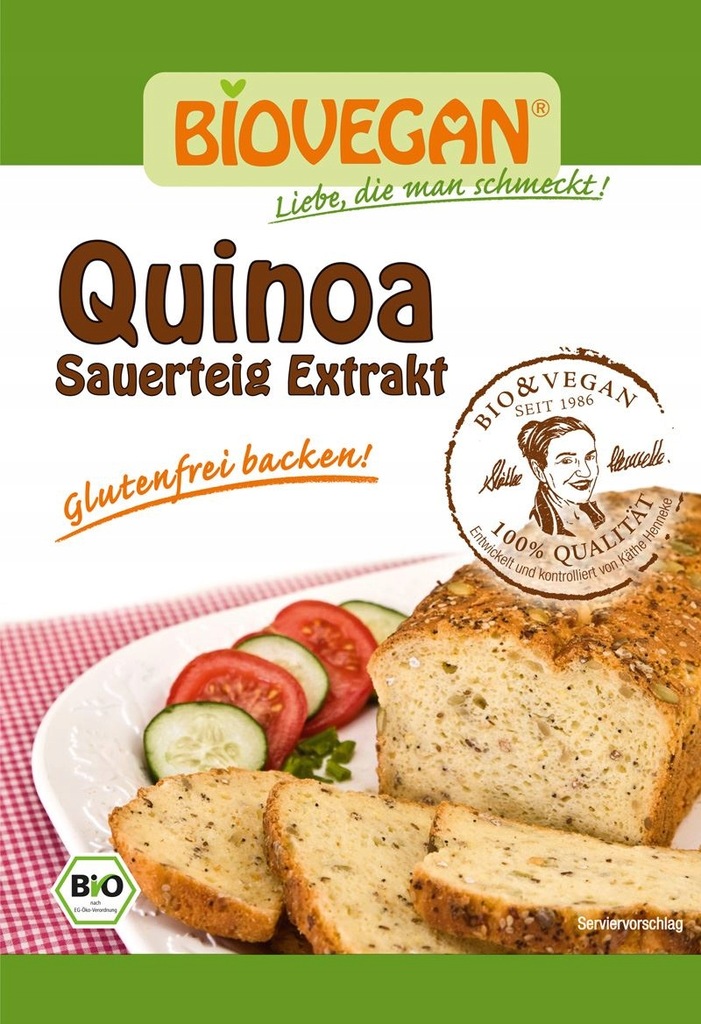Zakwas chlebowy quinoa w proszku bezglutenowy bio