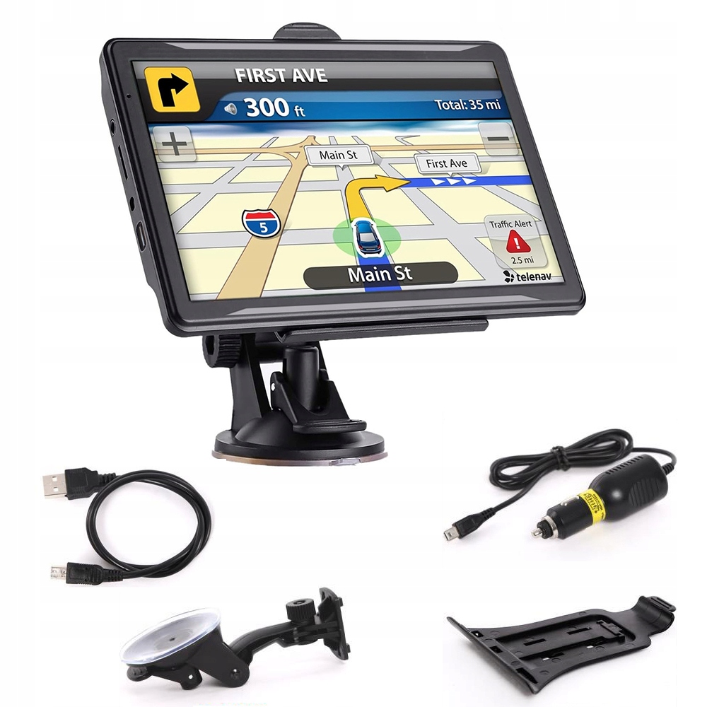 Nawigacja samochodowa GPS dla CIĘŻARÓWEK iGO Primo Truck 7 Cali Ekran 16GB