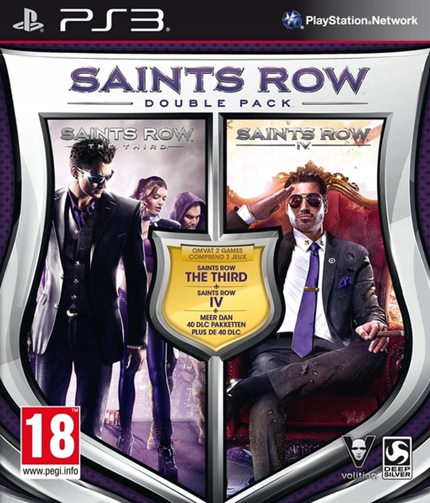 PS3 SAINTS ROW DOUBLE PACK / AKCJA