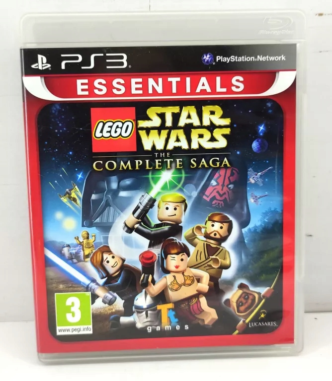 LEGO STAR WARS COMPLETE SAGA PS3 12433256322 oficjalne archiwum Allegro