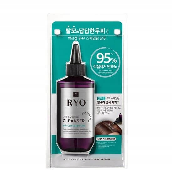 Peeling do skóry głowy przeciw wypadaniu włosów Ryo Scalp Scaling Cleanser