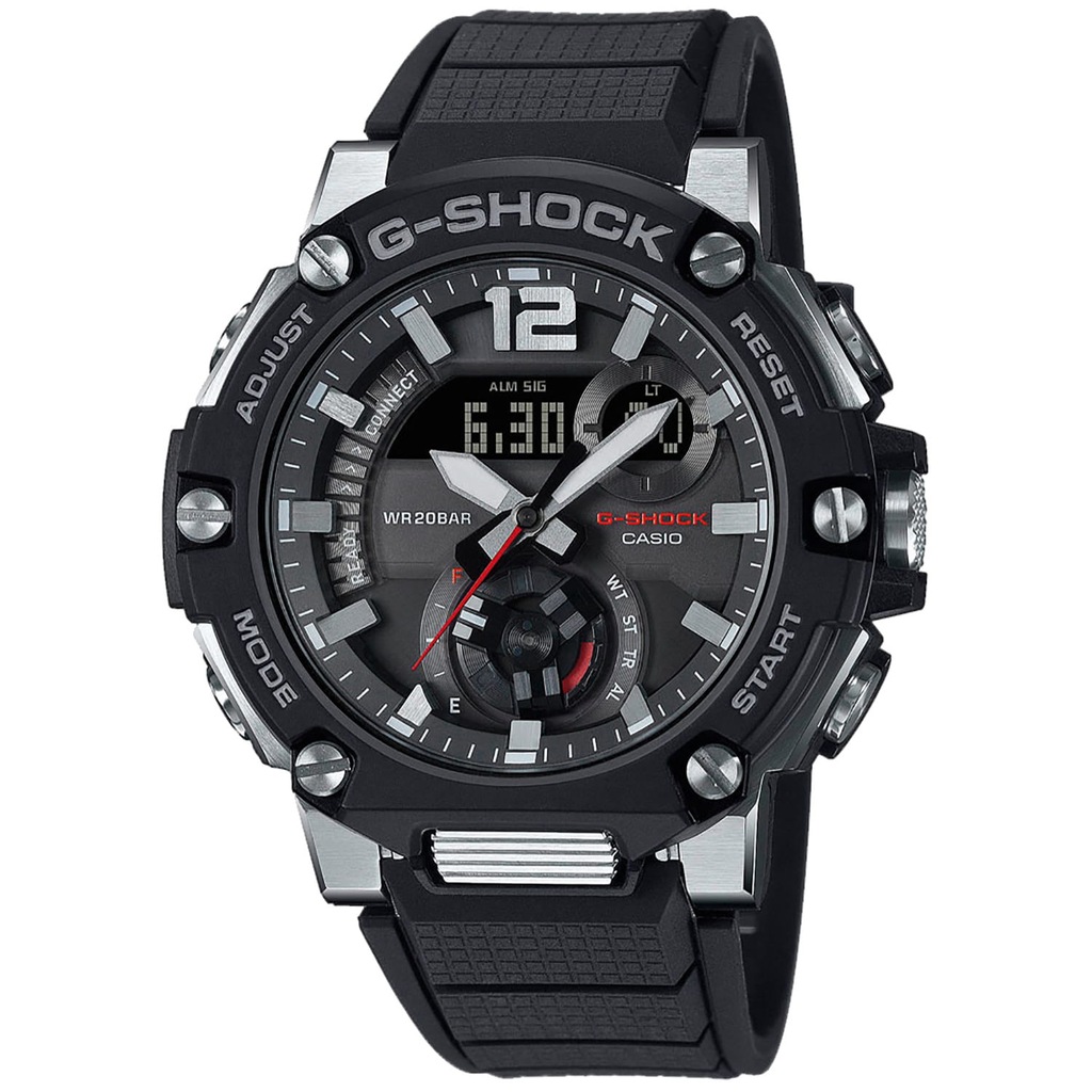 Zegarek CASIO G-Shock G-Steel GST-B300-1AER - Bluetooth Solar [+GRAWER]