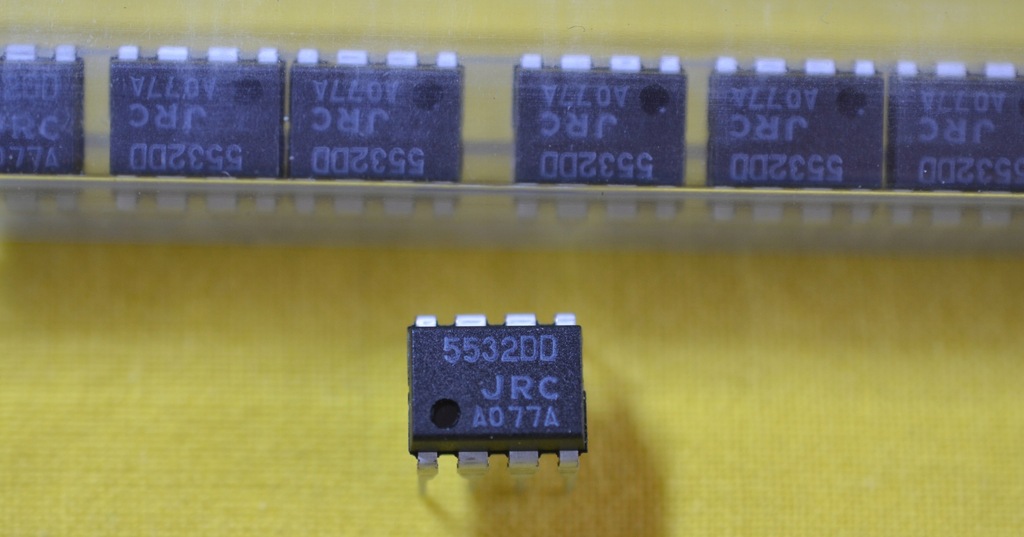 WZMACNIACZ OPERACYJNY JRC 5532DD 5532 DUAL - 10653373514 - oficjalne ...
