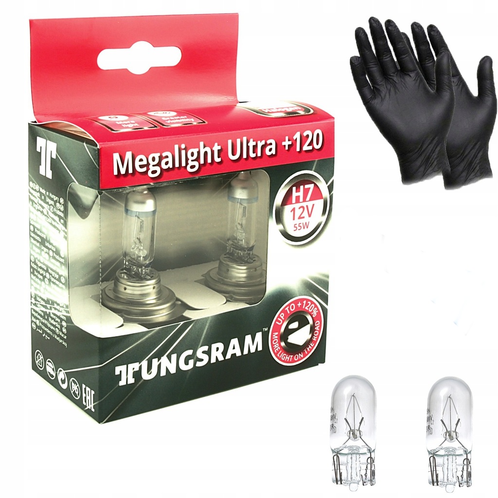 Купить TUNGSRAM H7 12V 55W MEGALIGHT ULTRA +120% + БЕСПЛАТНО: отзывы, фото, характеристики в интерне-магазине Aredi.ru