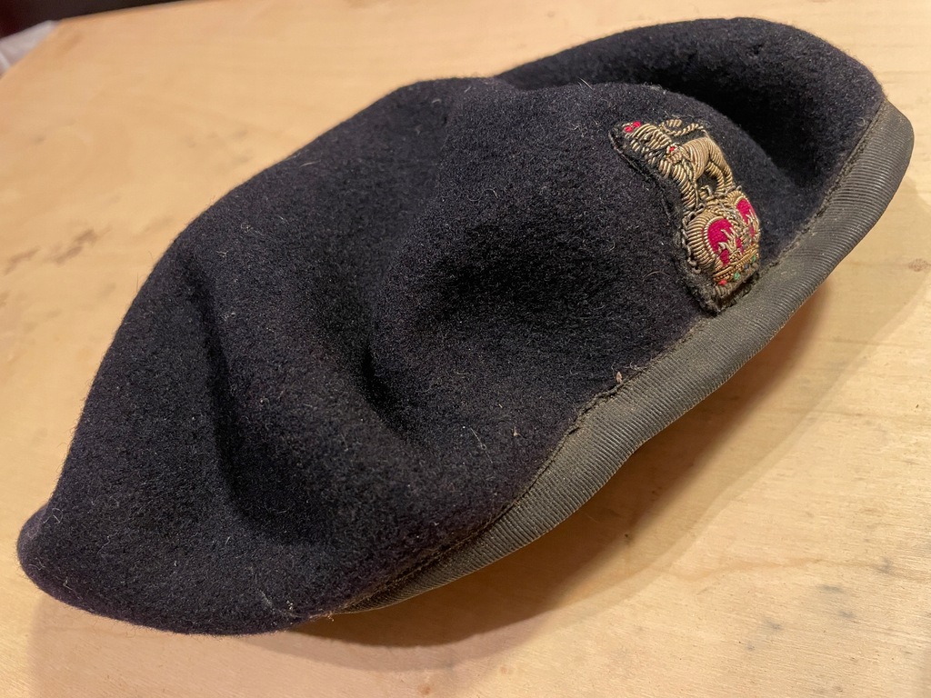 Beret Oficerski Emblemat Bajorek Herbert Johnson 12989184763