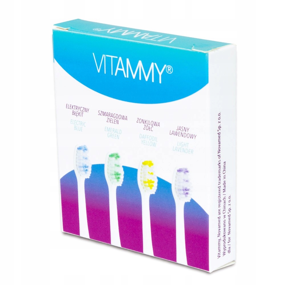 VITAMMY Pearl Końcówki do szczoteczki