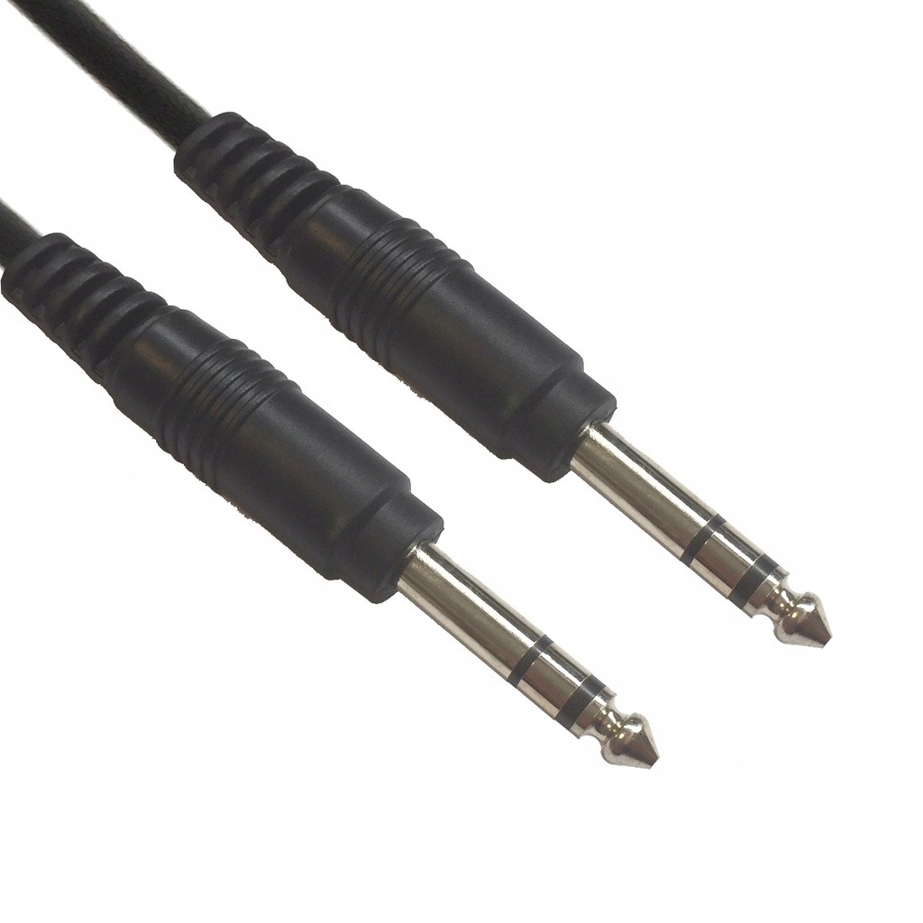 Kabel Przewod Duzy Jack - Duzy Jack stereo 10m