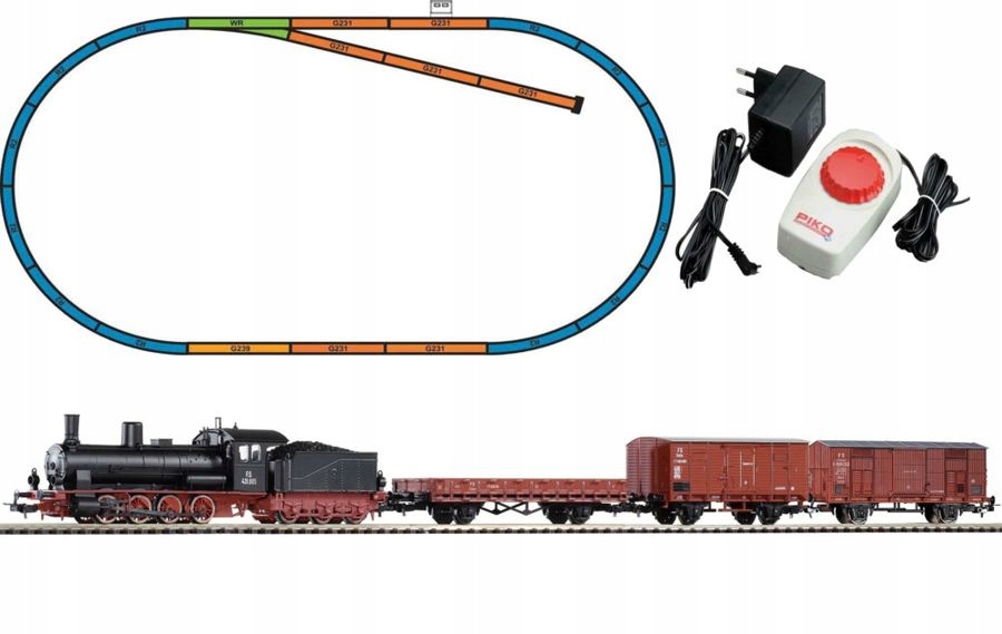 Piko стартовый набор "грузовой поезд ржд", 96996, h0. железная дорога piko набор. железная дорога piko. железная дорога пико в москве. Piko железная дорога 57173.