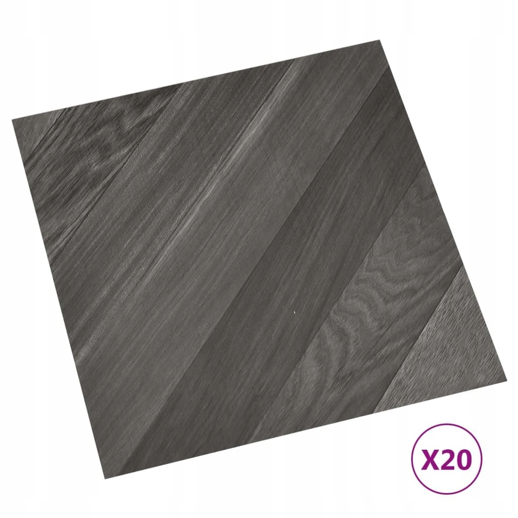 PANELE PODŁOGOWE 20 SZT PVC 1,86M² W PASY SAMOPRZY