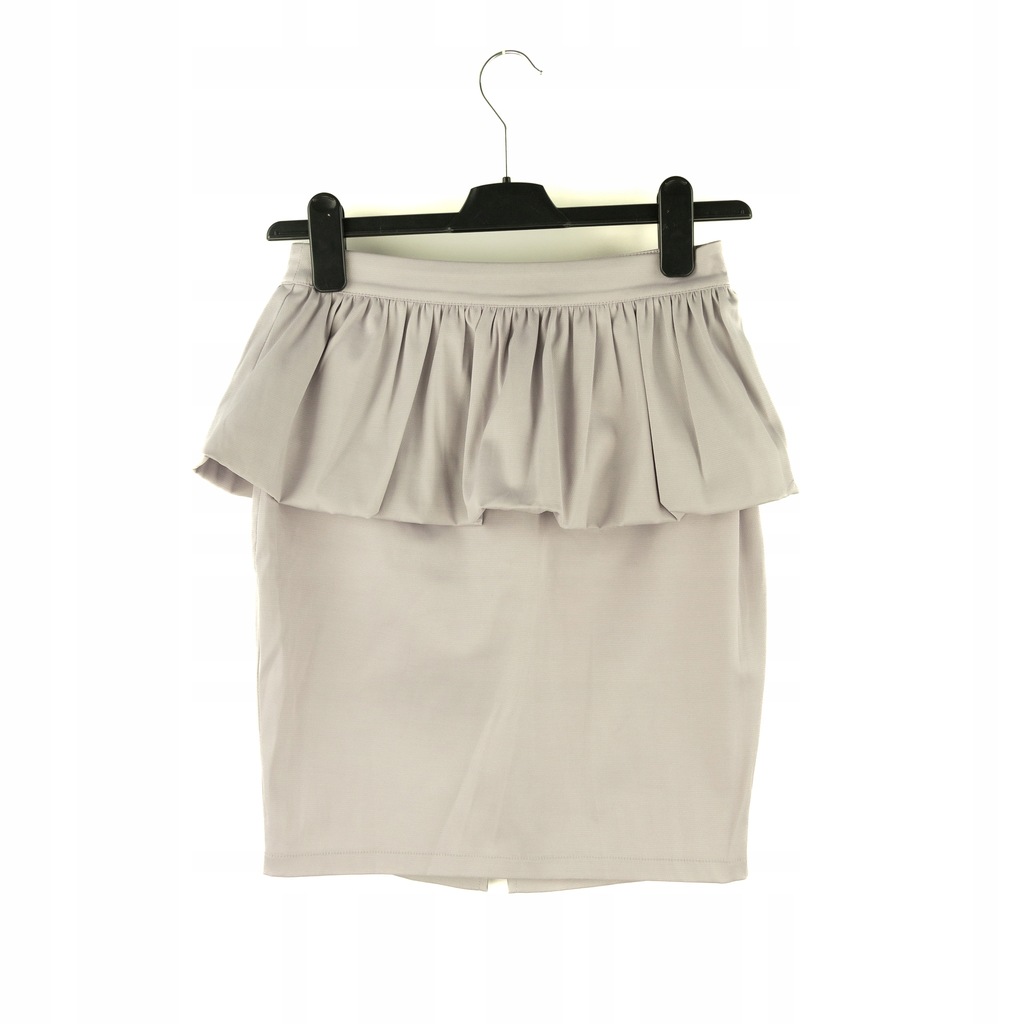 SPÓDNICA DAMSKA LIPSY FIOLETOWA Z BASKINKĄ 36