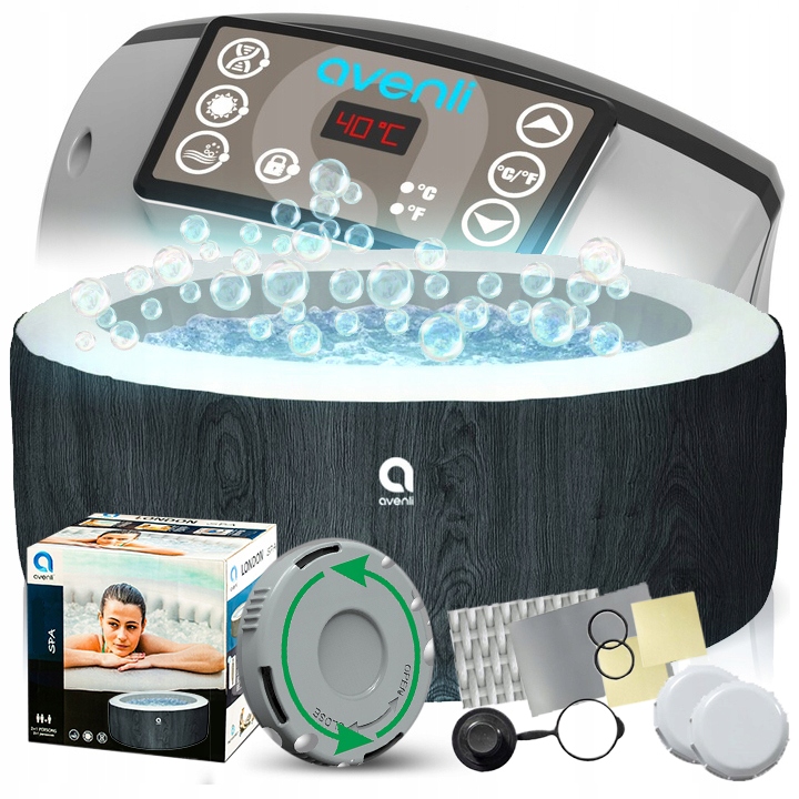 JACUZZI SPA BASEN OGRODOWY AVENLI VANCOUVER 6 OSÓB 10458793476