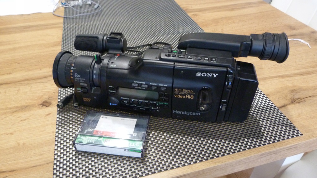 Kamera video Hi Fi stereo Sony CCD V600E 12942142152 oficjalne