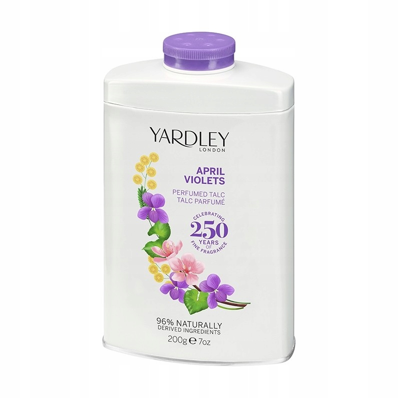 YARDLEY FIOŁEK PERFUMOWANY TALK DO CIAŁA 200G