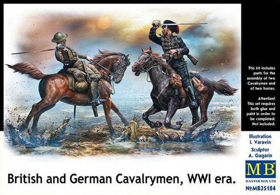 Купить Британский и немецкий кавалерист Первой мировой войны Master Box: отзывы, фото, характеристики в интерне-магазине Aredi.ru