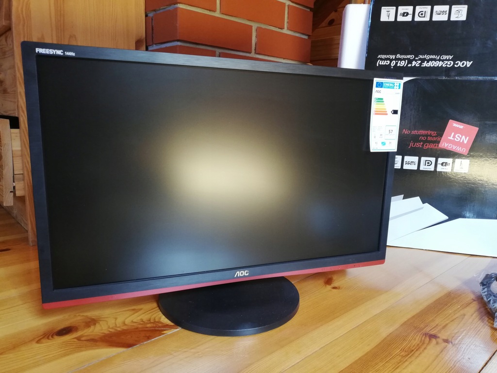 Monitor Aoc G2460pf 24 144hz 1ms Tn Fhd Dp Oficjalne Archiwum Allegro