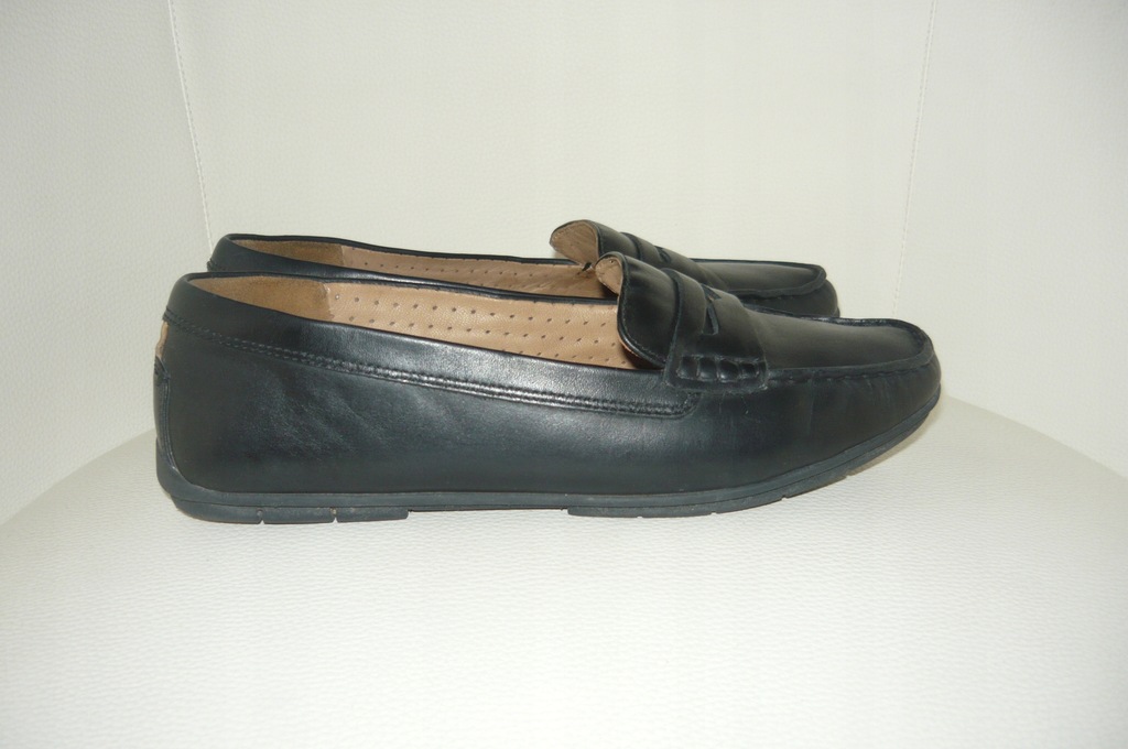 CLARKS mokasyny skóra roz 39 /25 cm