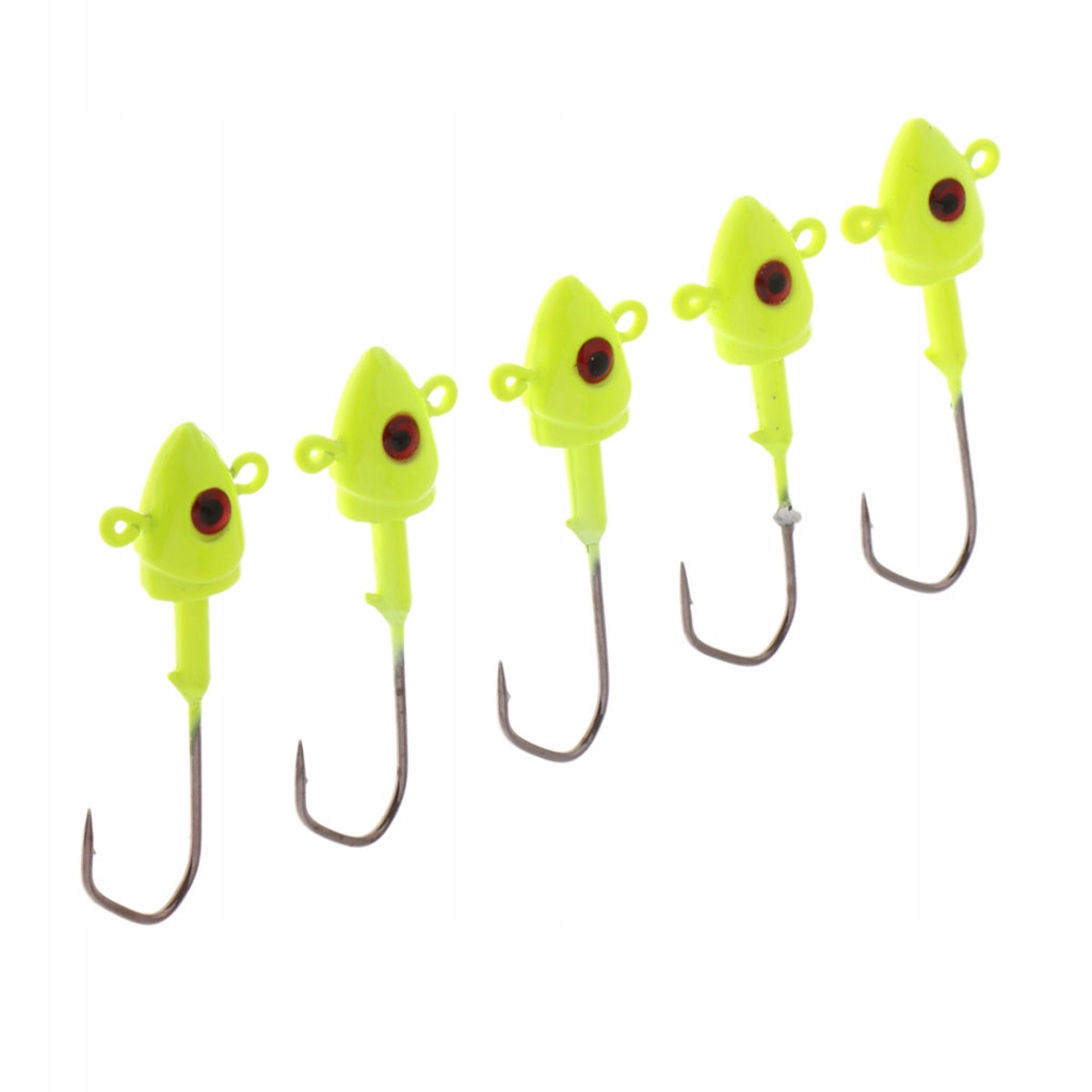 okrągłe głowice Jig Hook Lure Bait