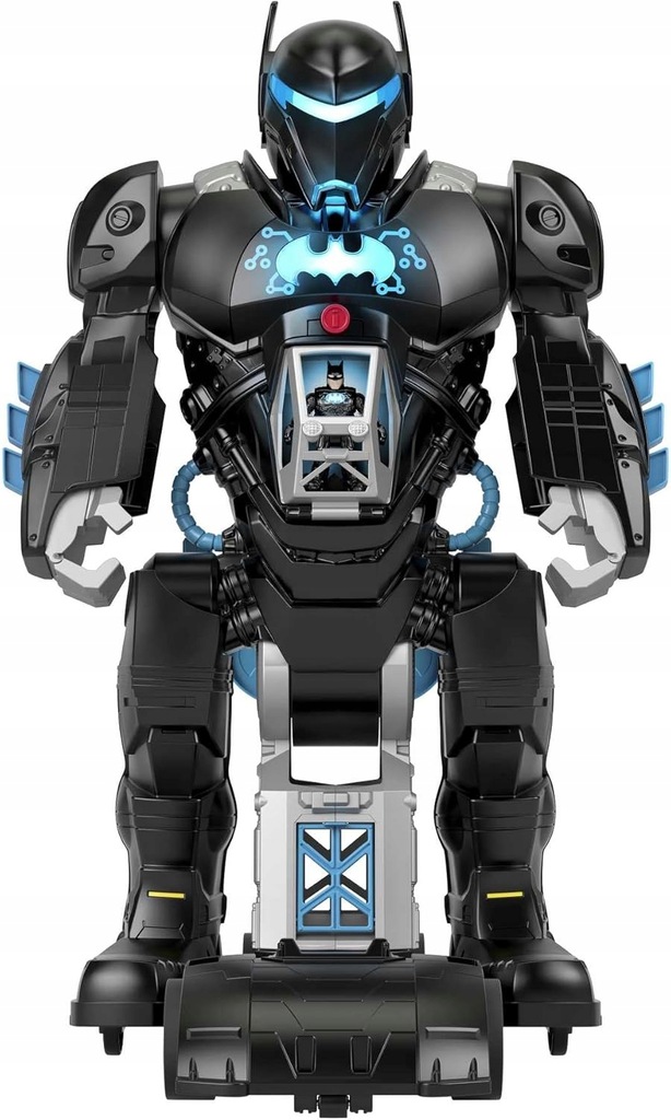 Imaginext DC Super Friends Bat-Bot zabawka Batman Robot transformujący się