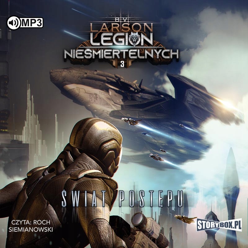 CD MP3 Świat postępu. Legion nieśmiertelnych. Tom