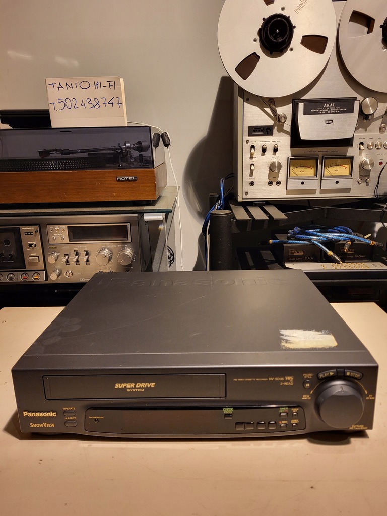 Magnetowid VHS Panasonic NV-SD35.na części