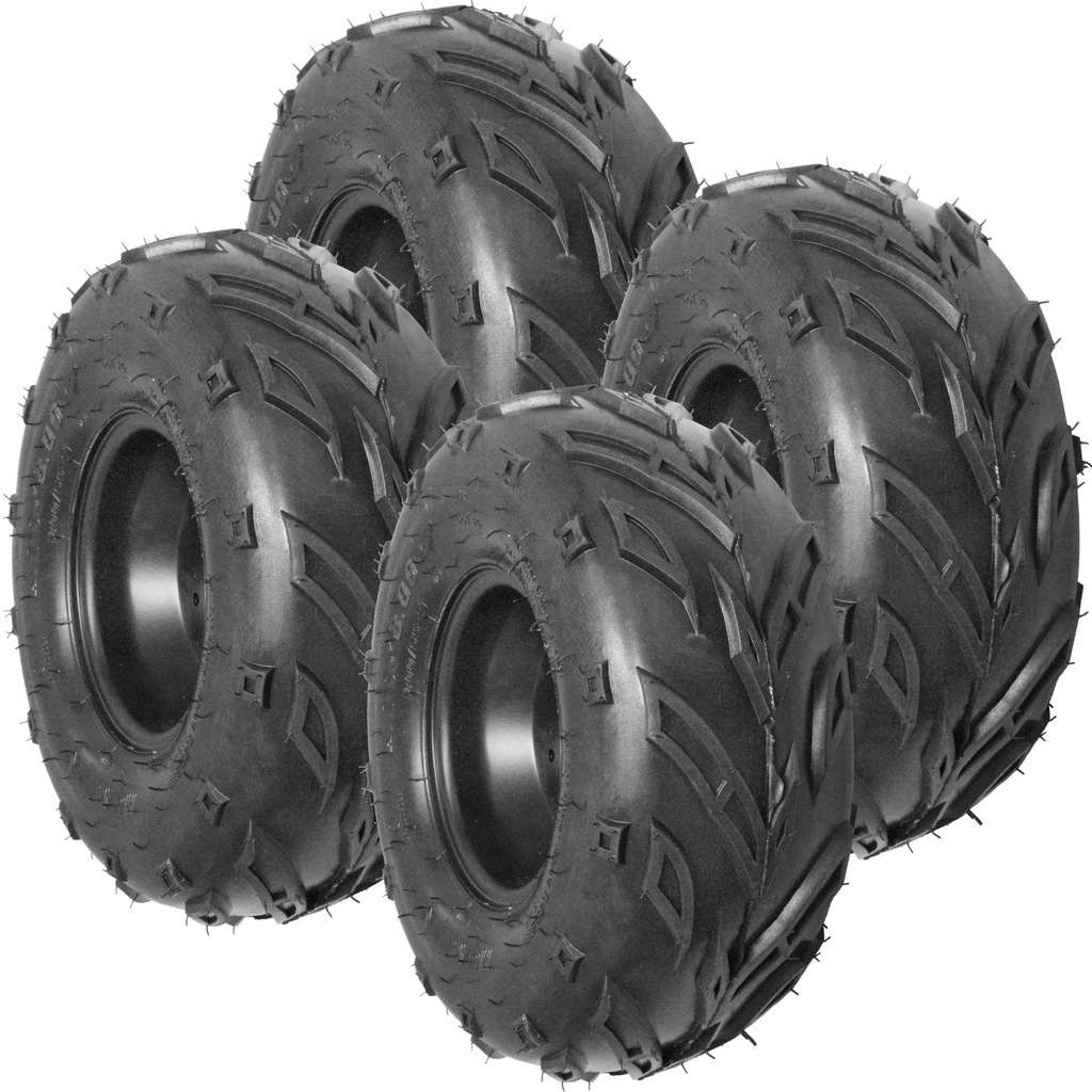 4x KOŁO OPONA 16x8-7 FELGA 7 CALI QUAD ATV 110 125