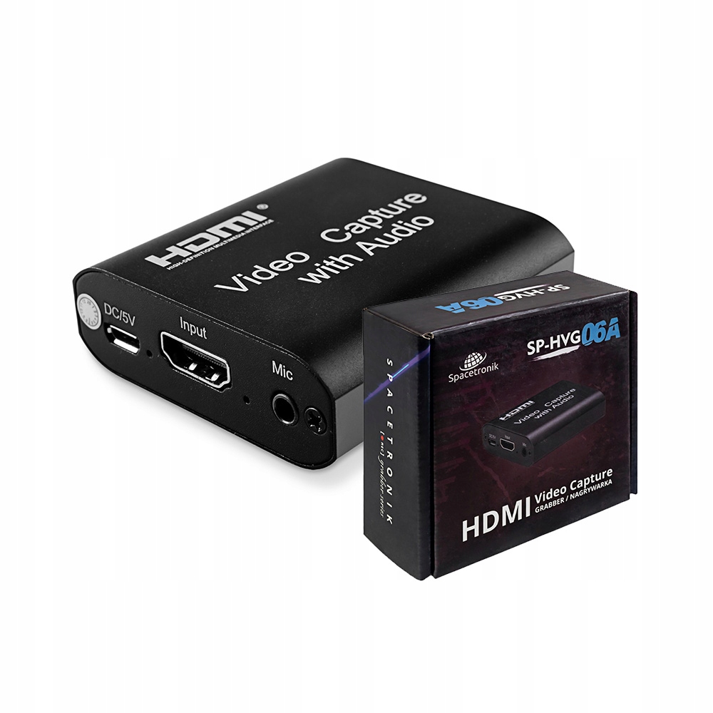 Купить Граббер HDMI-рекордер Spacetronik SP-HVG06A ПК: отзывы, фото, характеристики в интерне-магазине Aredi.ru