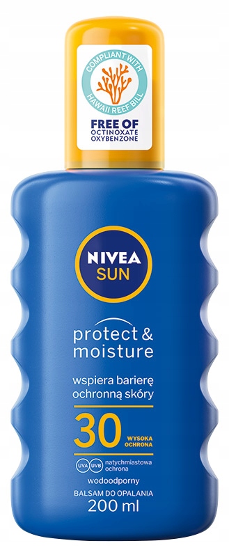 Nivea Sun Protect & Moisture, spray SPF 30