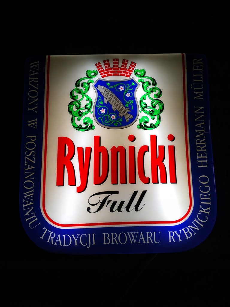 Rybnik browar neon działa