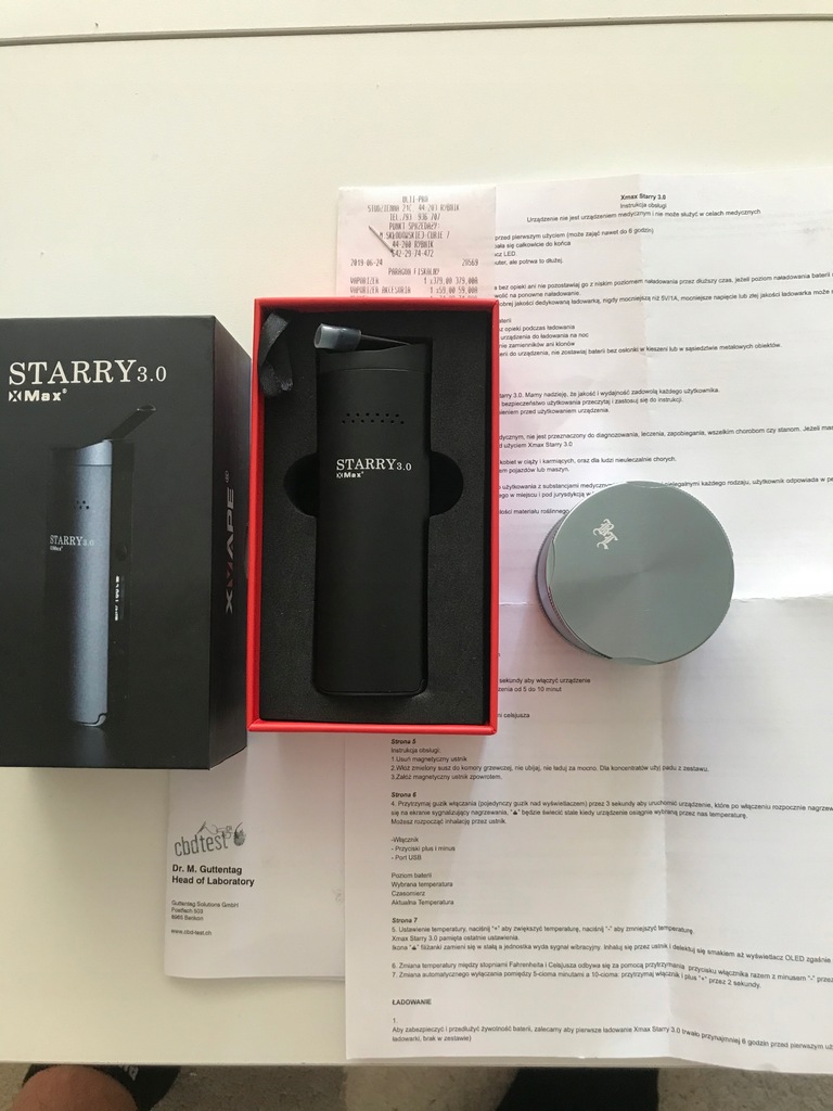 X-MAX STARRY 3.0 VAPORIZER WAPORYZATOR!