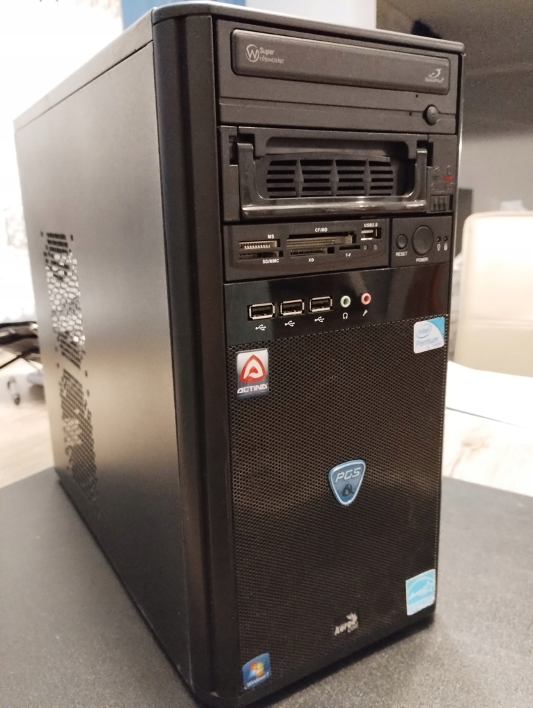 Retro PC Actina Sierra 300x Baza DDR3 DP HDMI Win7