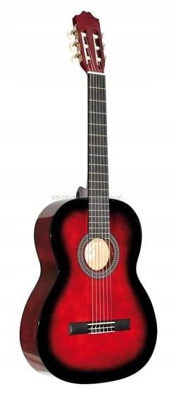 Granada Classic 4/4 WRDS Gitara klasyczna Czerwona