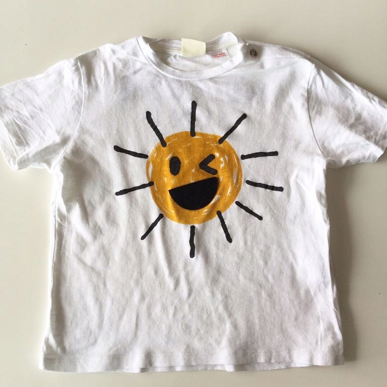 Zara bluzka tshirt 104 sun słońce