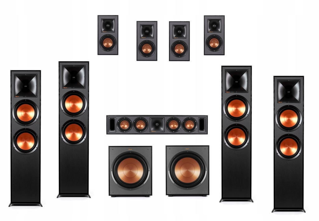 Klipsch R-820F/R34C/R41SA ATMOS 5.2.4 kable -Lubin