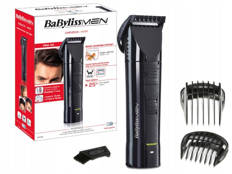 Outlet563 Maszynka do strzyżenia Babyliss E751E