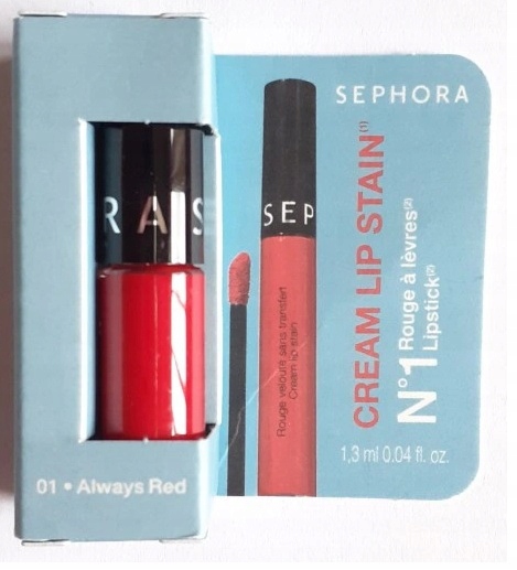 Sephora Lip Stain red pomadka płynna matowa 1,3 ml