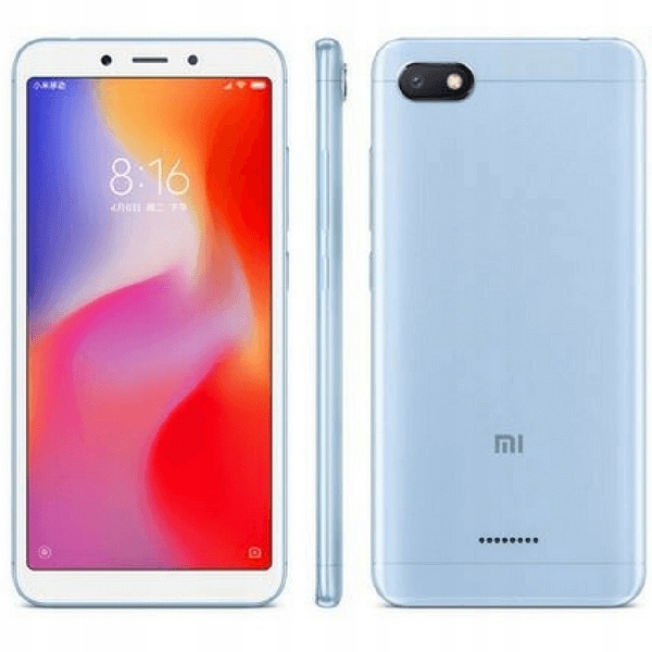 XIAOMI REDMI 6A 2/32GB BLUE GLOBAL 24MSC/GW DUAL