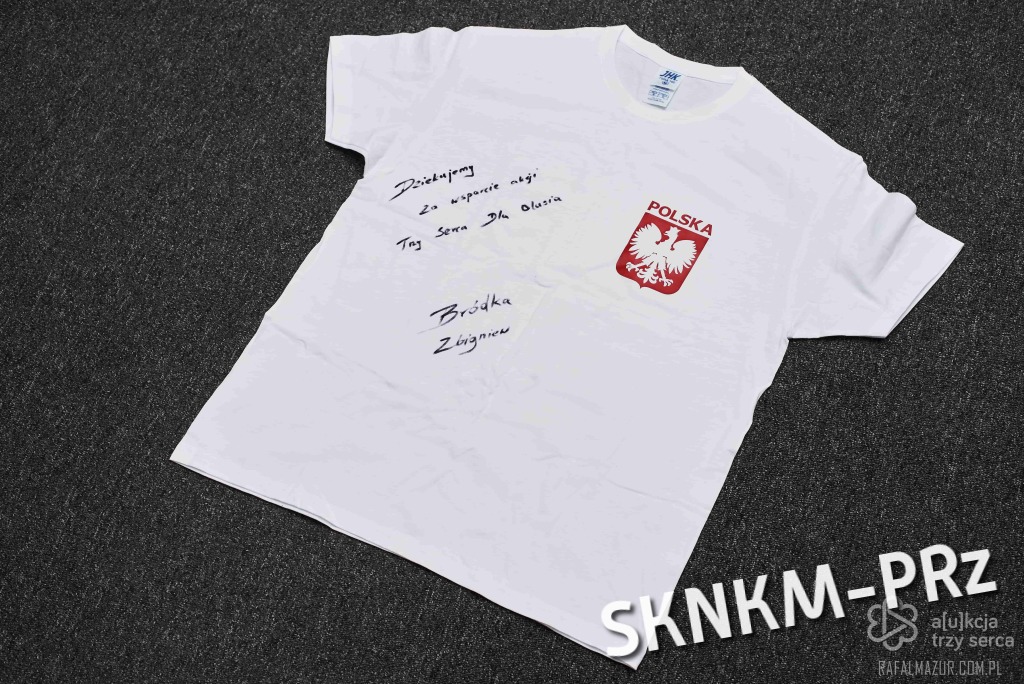 Zbigniew Bródka – koszulka z dedykacją i podpisem