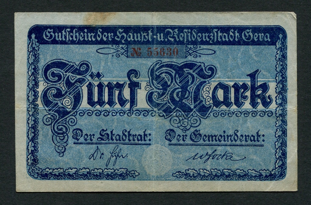 5 Marek Niemcy 1919 Notgeld