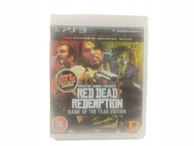 PS3 RED DEAD REDEMPTION GAME OF THE YEAR EDITION