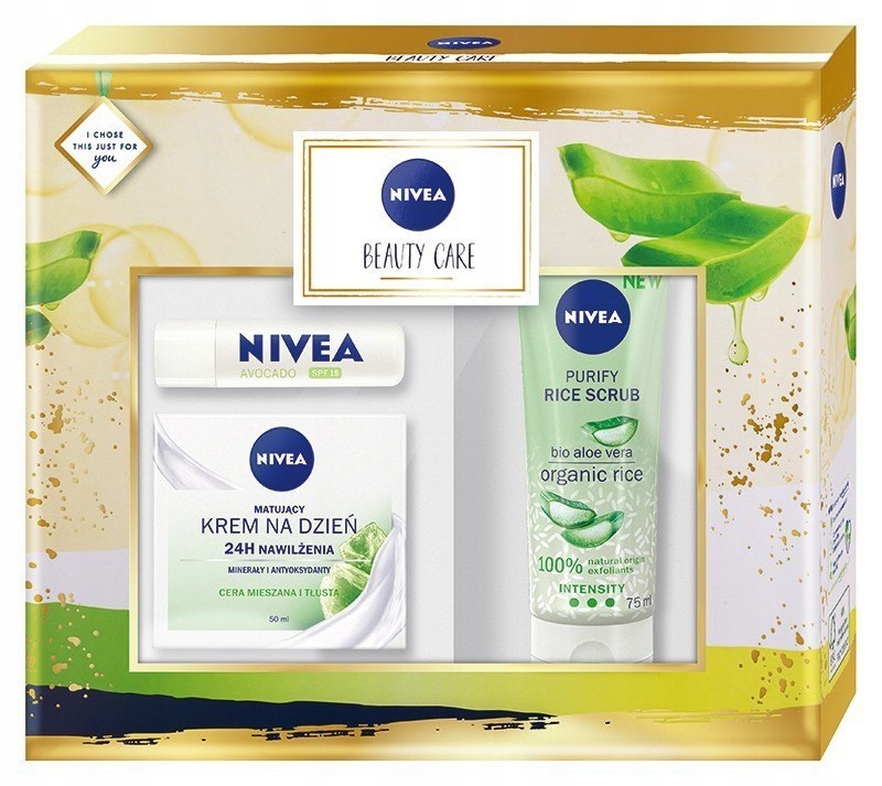 NIVEA ZESTAW PREZENTOWY DLA KOBIET BEAUTY CARE